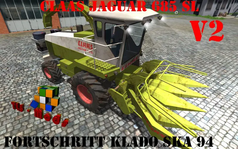 Claas Jaguar 685 SL & Klado SKA 94 v 2 