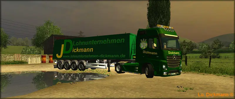Lohnunternehmen Dickmann Auflieger v 1