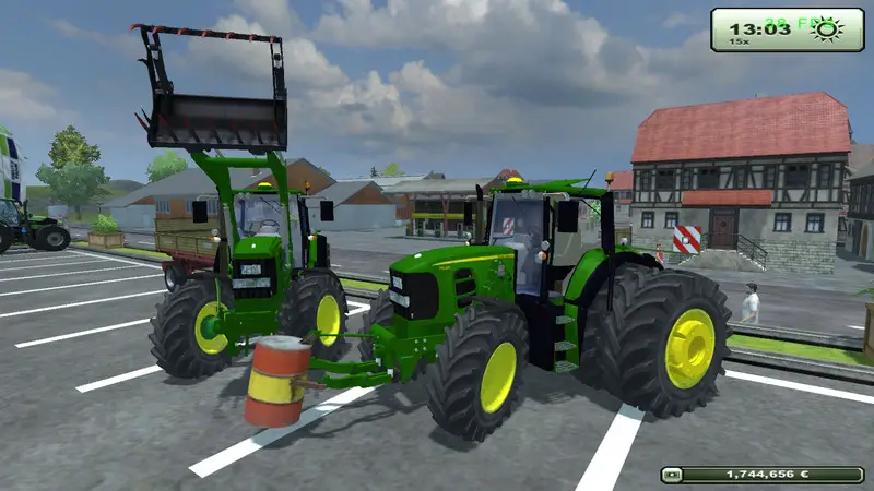 John Deere 7530 FL v1