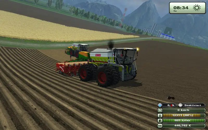 Claas Xerion3800 SaddleTrac pack