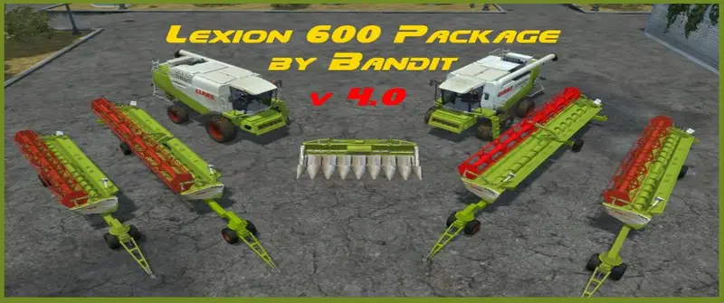 Lexion600 Pack v 4.0 