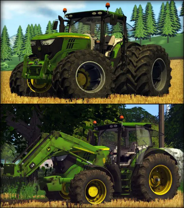 John Deere 6R Pack v2