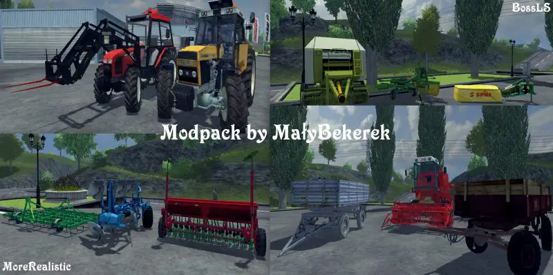 ModPack MoreRealistic By MalyBekerek