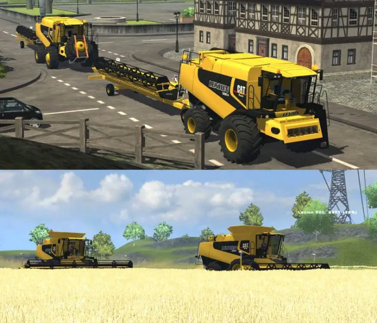 CAT Lexion 590R & 580R