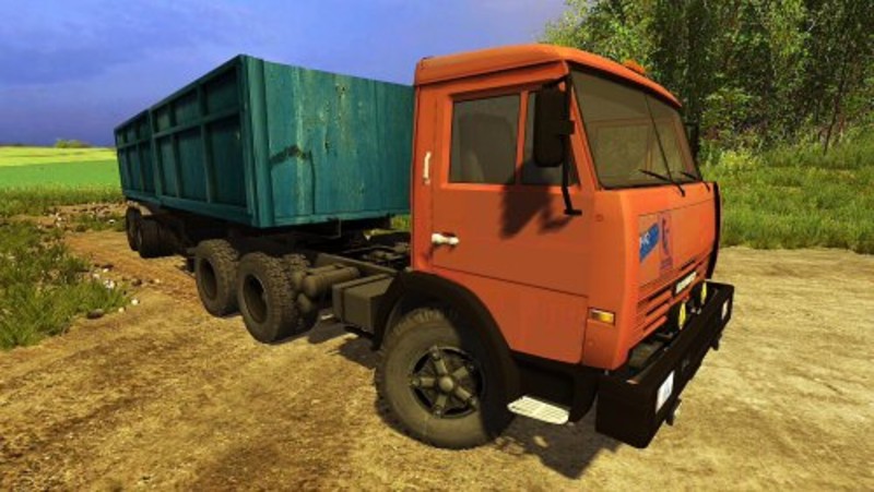 KAMAZ 5410 & ODAZ 9371 v1