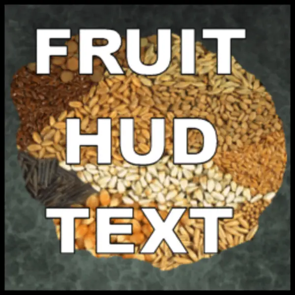 FS15 Fruit Hud Text v1.3