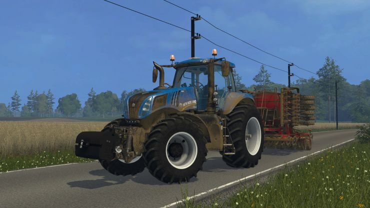 FS15 New Holland T8.435 + NH Weight