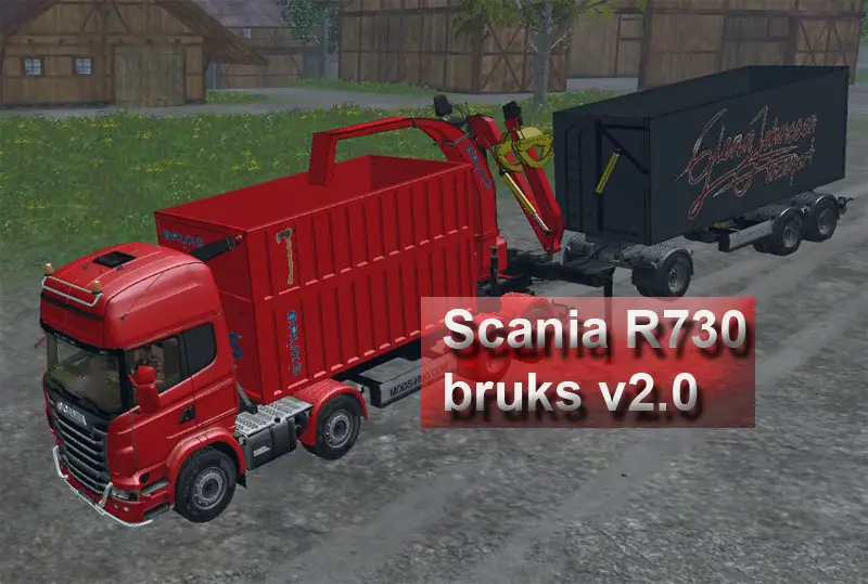 FS15 Scania R730 bruks v2
