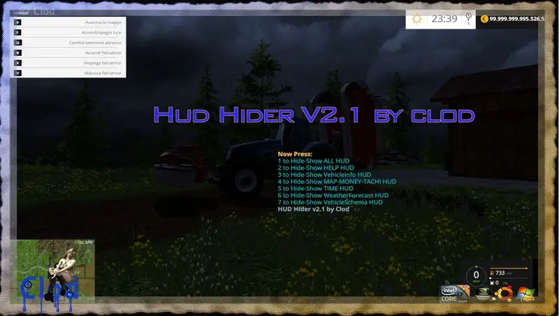FS15 HUD hider v2.1