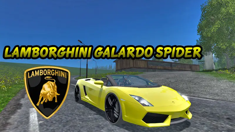 FS15 Lamborghini Gallardo Spyder