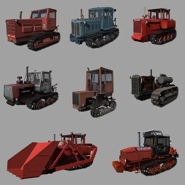 FS15 Pack traktorów gąsienicowych v1