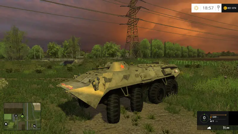 FS15 BTR 80