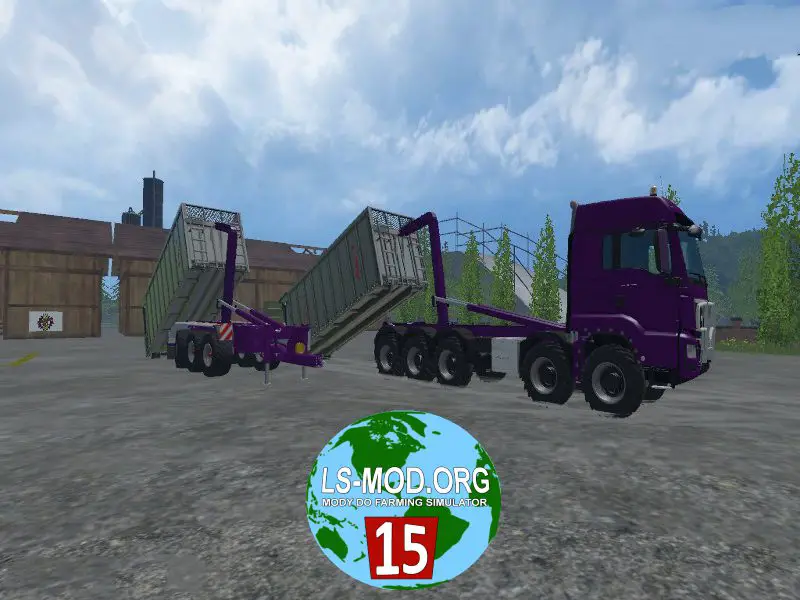 FS15 MAN Truck and Trailer HKL