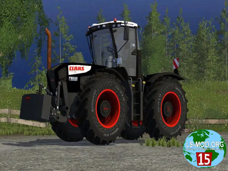 FS15 Claas Xerion 3300 Black Tractor