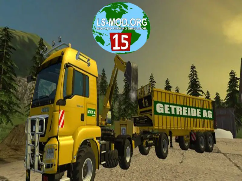 FS15 Simu4you´S Getreide AG Truck Pack V 2.0