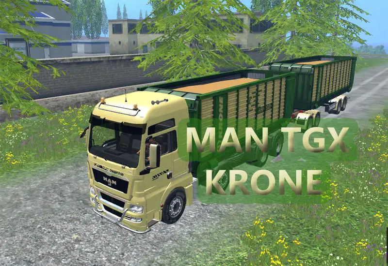 FS15 MAN TGX KRONE TRUCK V 2.0