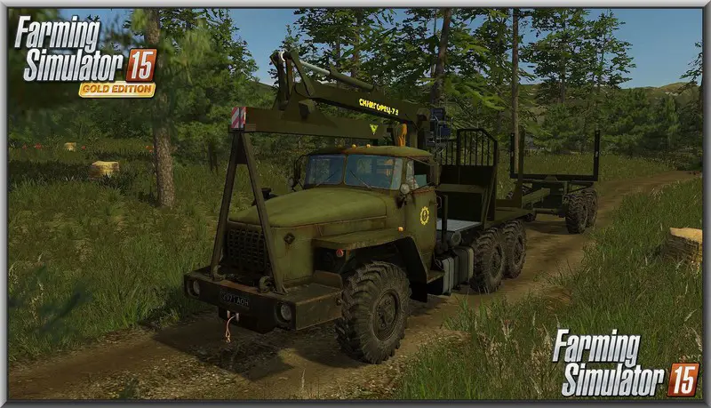 FS15 Ural 4320 Pack leśny v1.1