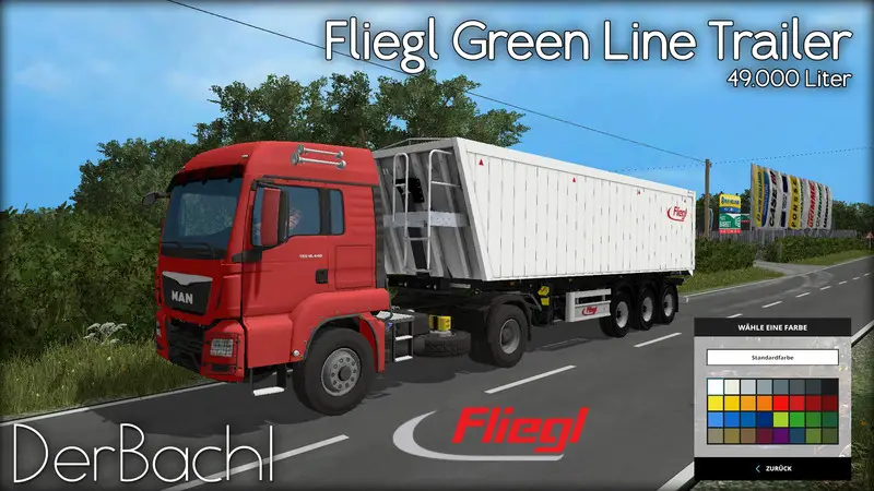FS15 Fliegl GreenLine Series Mulde v1