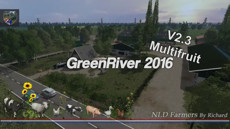 FS15 Green River 2016 v2.3 Multifruit