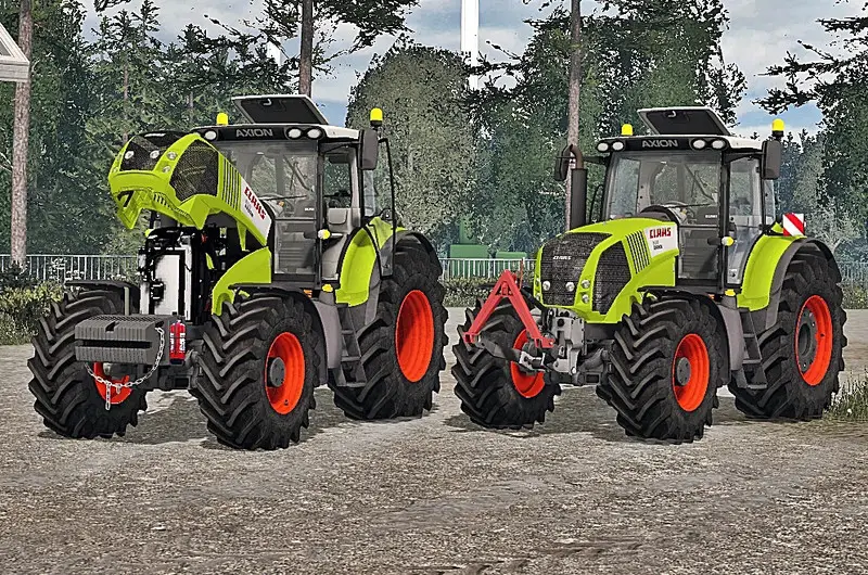 FS15 Claas Axion 850 FH and weight version
