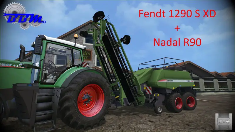 FS15 Fendt 1290 S XD & Nadal R90