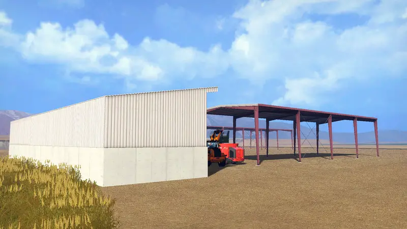 FS15 Hay Shed & Commodity Barn