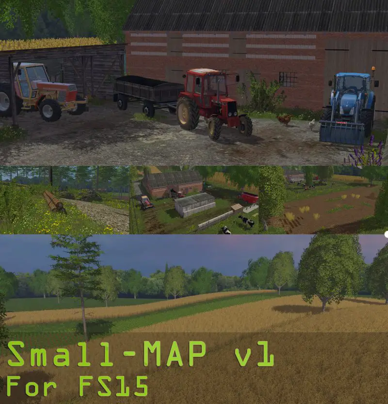 FS15 Small-MAP By Dawider