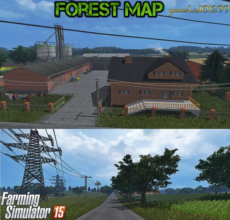 FS15 Forest Map