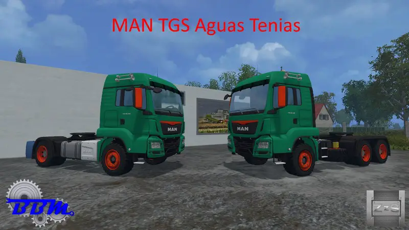 FS15 MAN TGS Aguas Tenias