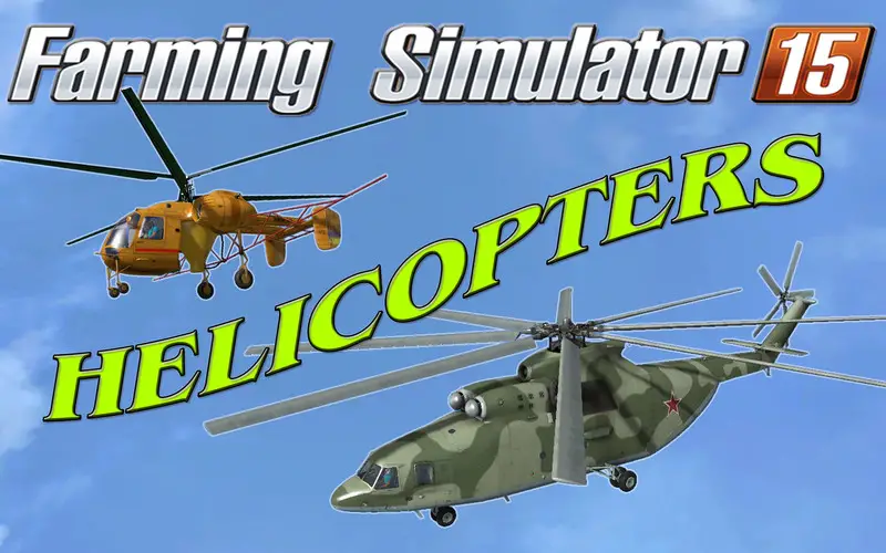 FS15 Helikoptery