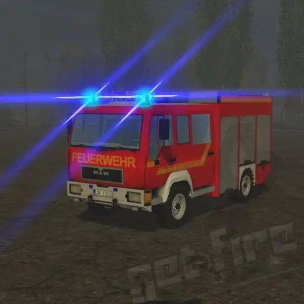 FS15 Wóz strażacki MAN LF10