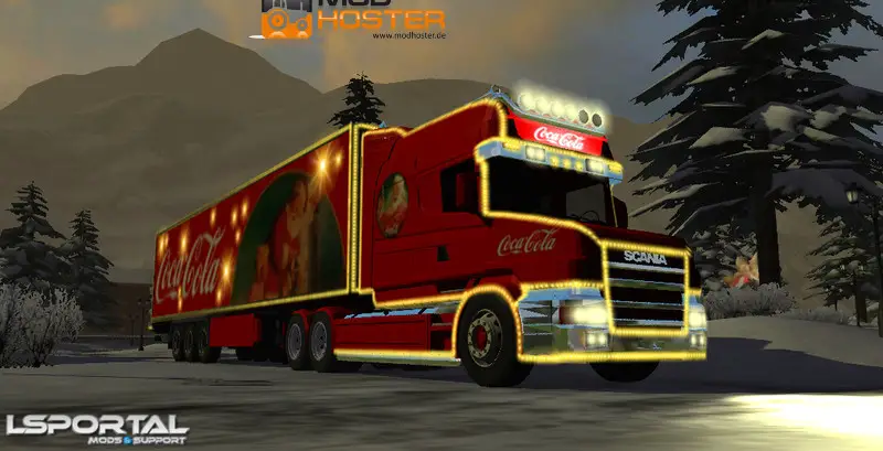 FS17 Ciężarówka Coca Cola