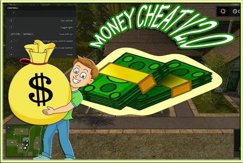 FS17 Money Cheat $1,000,000 by JBK