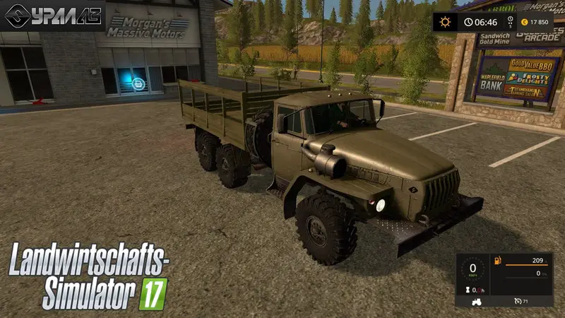 FS17 Ural for Pallet v1