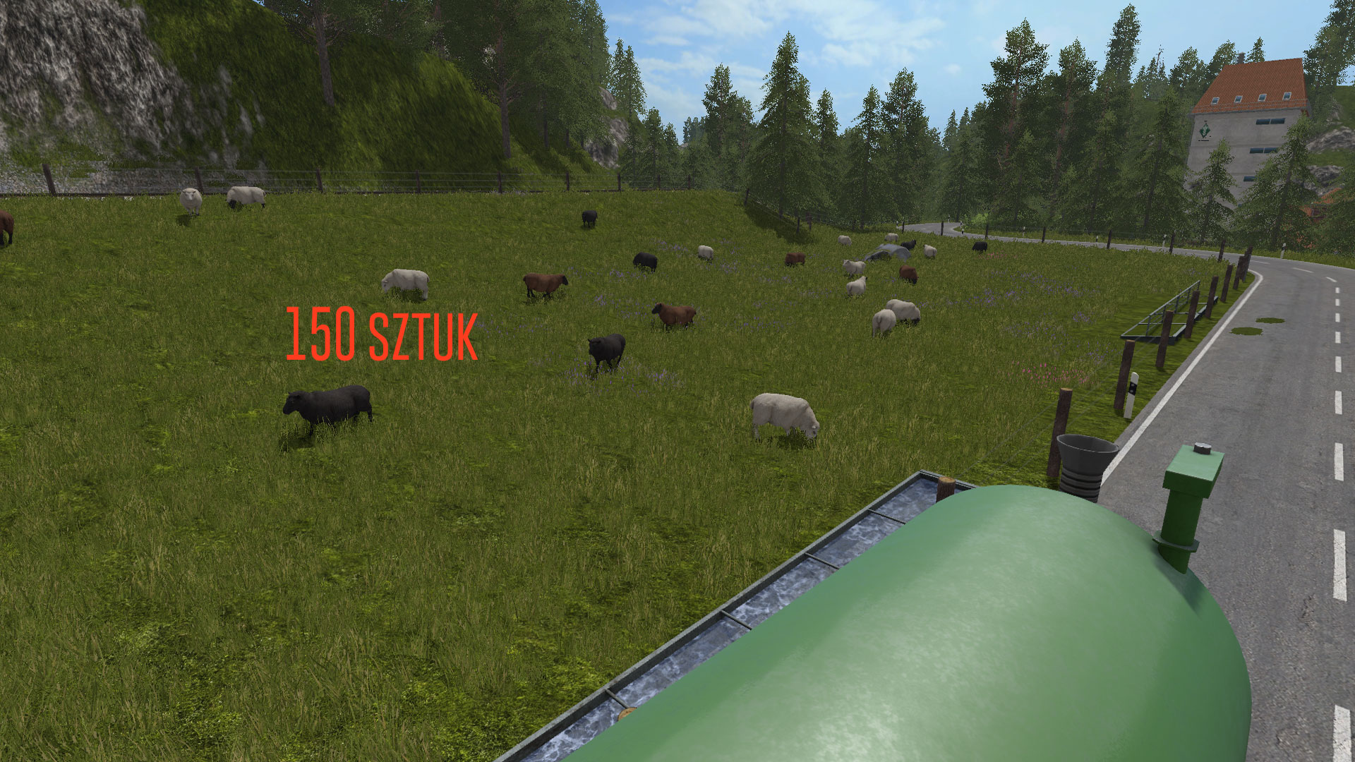 Farming Simulator 17 sez2 #6 150 sztuk owiec :)