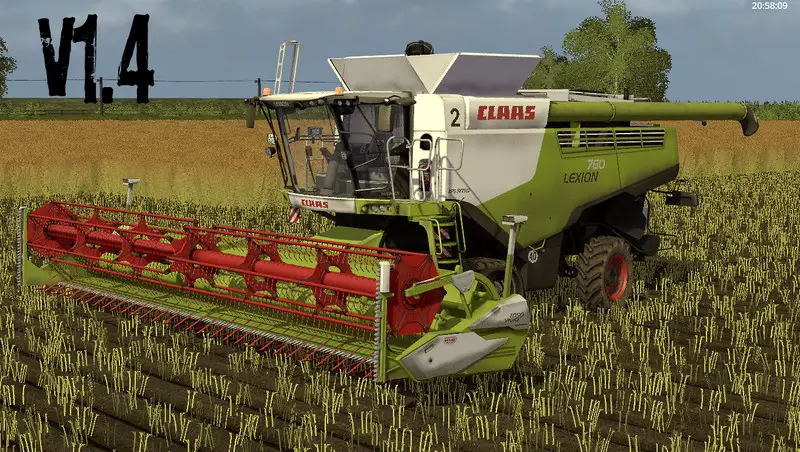 FS17 Claas Lexion 700 STAGE IV Pack v1.4.1