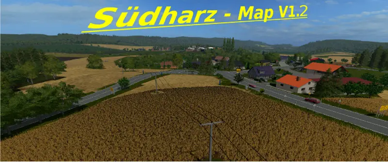 FS17 Südharz Map v1.2