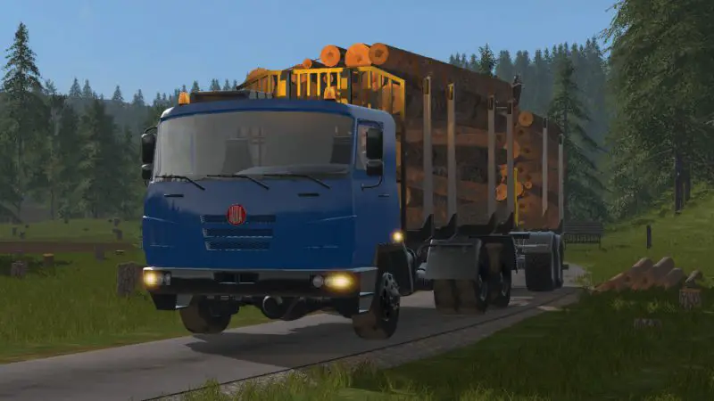 FS17 Tatra Terrno Log Truck