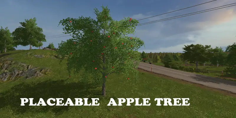 FS17 Jabłonka (Apple Tree Mod) Placeable