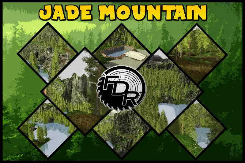 FS17 FDR LOGGING – JADE MOUNTAIN LOGGING MAP