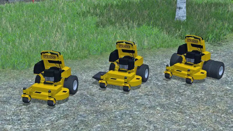 FS17 MOWER PACK WITH WRIGHT STANERS