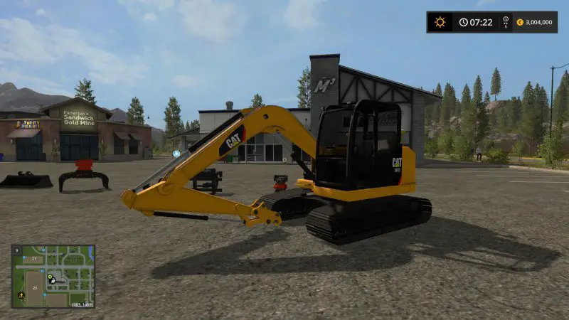 FS17 Cat 307 Pack