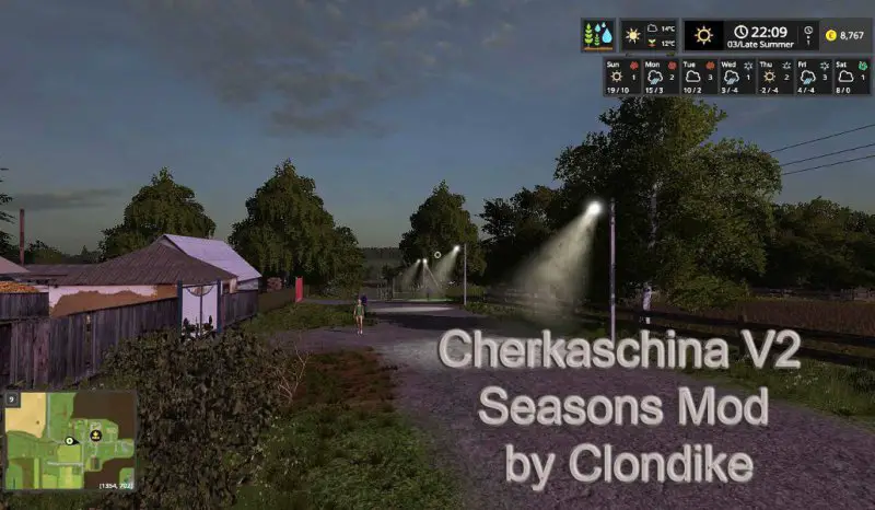 FS17 Cherkaschina V2 Seasons Mod