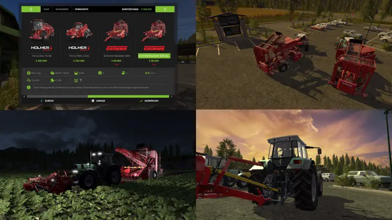 FS17 Grimme Rootster 604