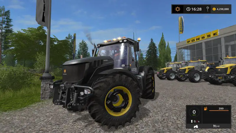 FS17 JCB tractor update by Stevie