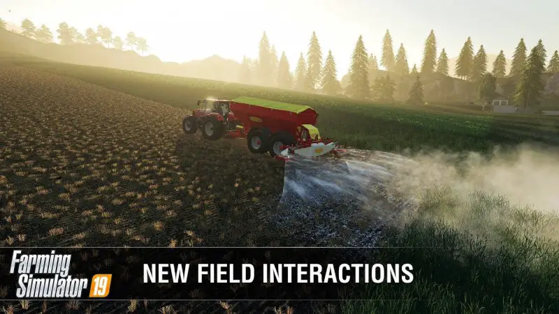 Farming Simulator 19: Nowe interakcje na polach