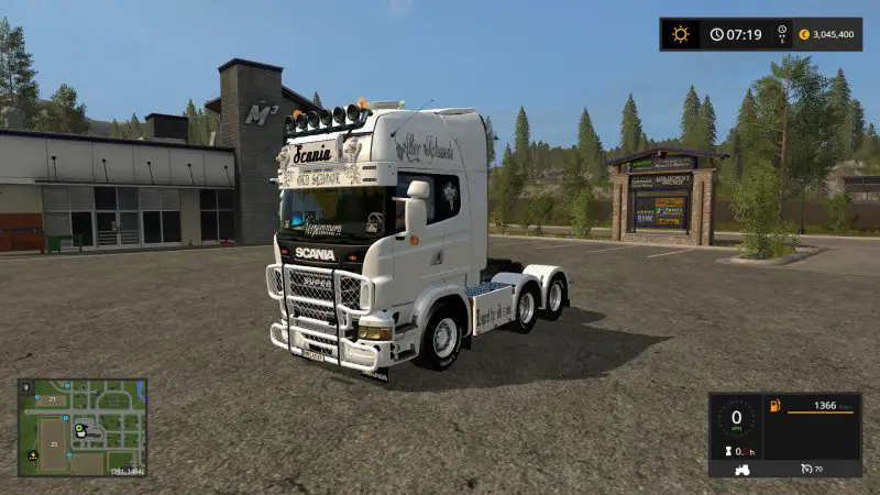 FS17 Scania V8