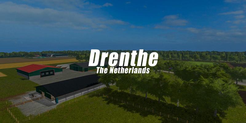FS17 Drenthe Map v3.0