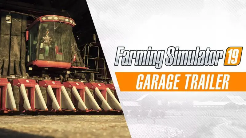 Garaż Farming Simulator 19