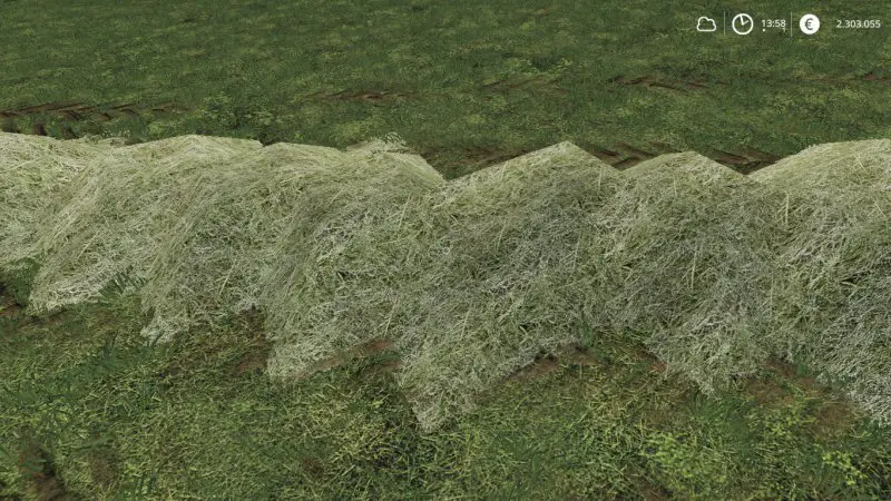 Realna tekstura trawy i siana